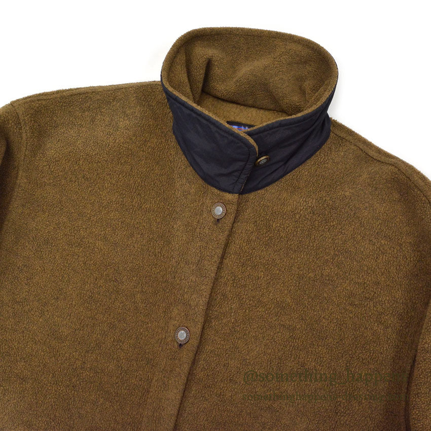 1990's PATAGONIA SYNCHILLA SHRLING COAT COYOTE BROWN ... S