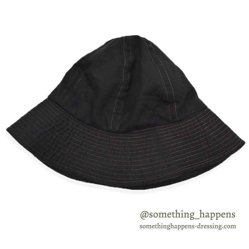 1980's〜 BLACK COTTON HAT ...