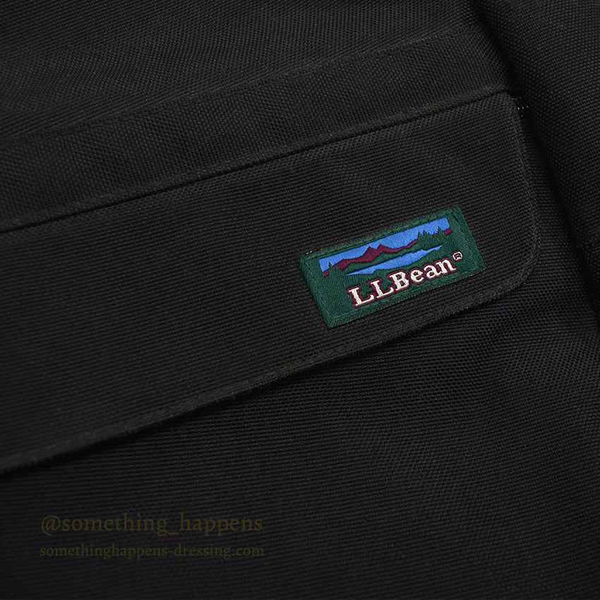 1980's L.L.BEAN HEALTHY BACK BAG, BLACK ...