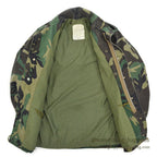 1980's M-65 WOODLAND TWILL CAMO JACKET... SMALL