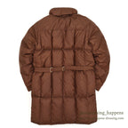 1970's GERRY DOWN SLOPE COAT BROWN... L