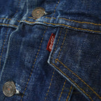 1960's LEVI'S 70505-0317 BIG-E DENIM JACKET BLANKET ... Fits like 38