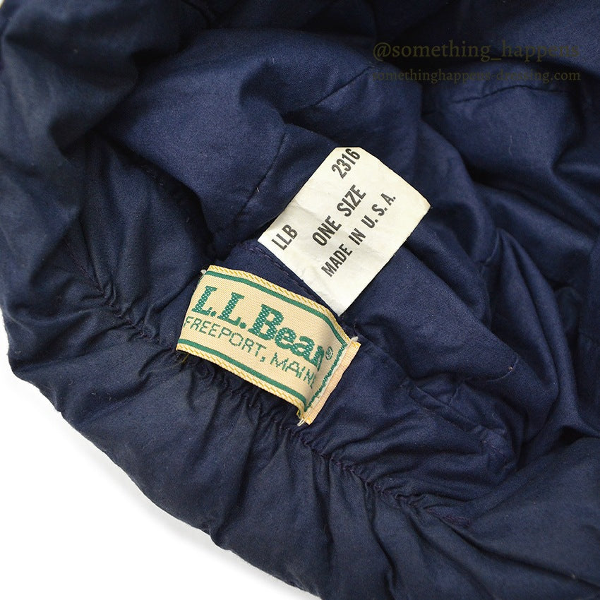 1980's LLBEAN GOOSE DOWN HAT...