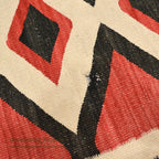 c.1930's NAVAJO RUG DIAMOND PATTERN... 135cm/92cm