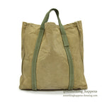 1950's~ MILITARY CANVAS TOTE BAG...