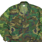 1960's USARMY ERDL JUNGLE FATIGUE JACKET MIX LEAF... MR