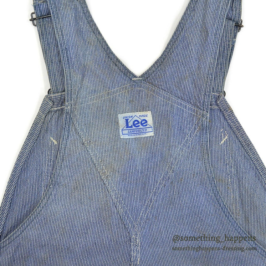 1940's Lee 96-SB PIN STRIPE OVERALL ... W40/L27