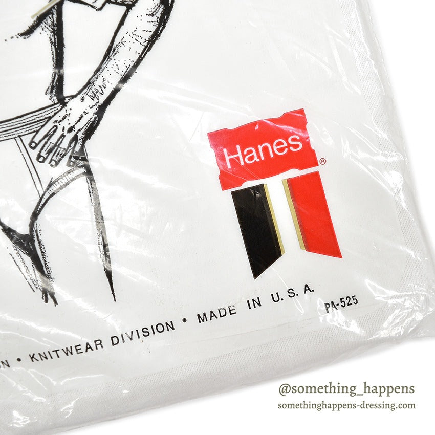 1960's~ DEADSTOCK HANES HANESET PLAIN PACK T-SHIRT 3 ... M