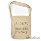 1930's~ LIBERTY PHYSICAL CULTURE TRUE STORY MAGAZINE DELIVERY BAG ...