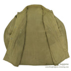~1940's METAL BUTTON TWO POCKETS HBT JACKET...
