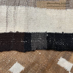 c.1920's NAVAJO RUG CRYSTAL WHIRLING LOGS SWASTIKA RARE COLOR ... 207cm/128cm