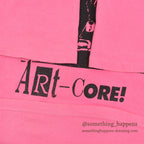 1980's~ STEDMAN ART CORE HOUDINI Illusionist T-SHIRT PINK ... LARGE
