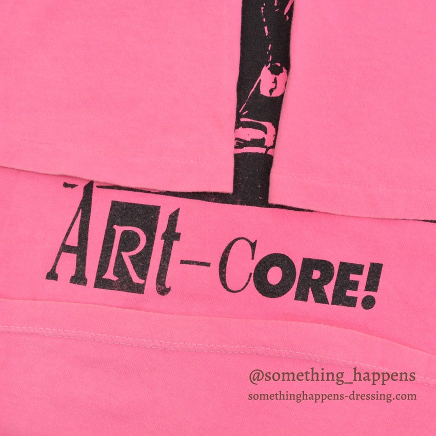 1980's~ STEDMAN ART CORE HOUDINI Illusionist T-SHIRT PINK ... LARGE