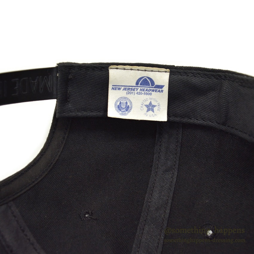 1990's DEADSTOCK HIGH TIMES EMBROIDERY LOGO CAP BLACK...