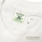 1960's DEADSTOCK ALLISON SMILEY FACE T-SHIRT...M