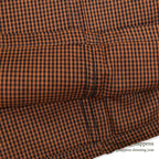 1950's~ DEADSTOCK COLEBROOKE BROWN/BLACK PIN CHECK L/S SHIRT... L