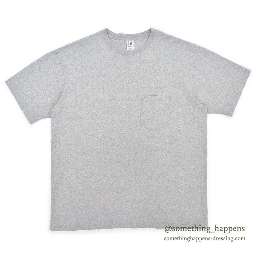 1990's GAP BLANK POCKET T-SHIRT MADE IN USA...L