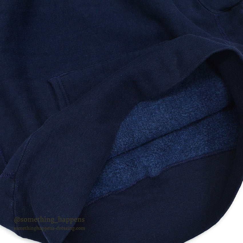 1970's CHAMPION NAVY BLANK REVERSE WEAVE SWEAT PARKA MINT... M