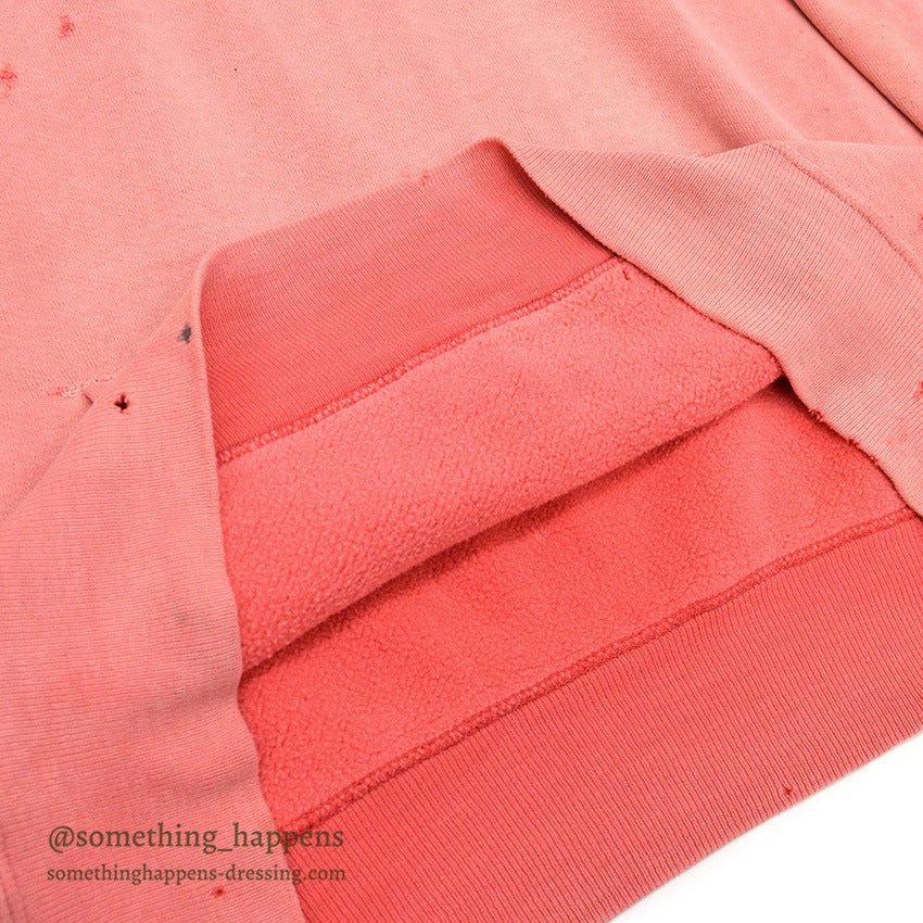 1950's RED FADED SWEAT HOODIE NICE WORN ...