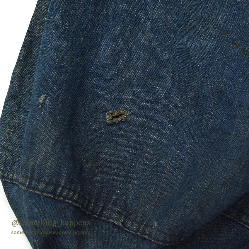 1910's USARMY WW1 ERA BLUE DENIM BARRACKS BAG PATCH...
