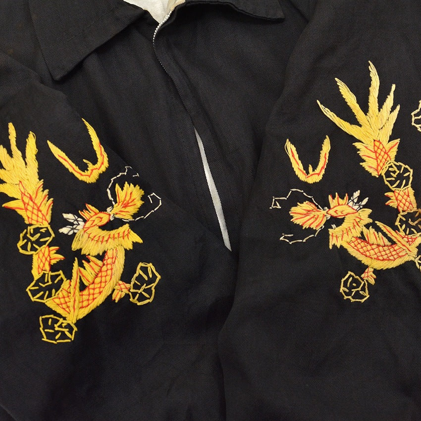 1960s VIETNAM SOUVENIR JACKET (Vietnamese souvenir jacket) 196th LIB...