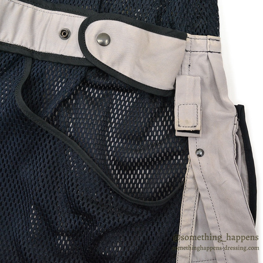 ~1980's BLACK/GRAY SHOOTING MESH VEST ...
