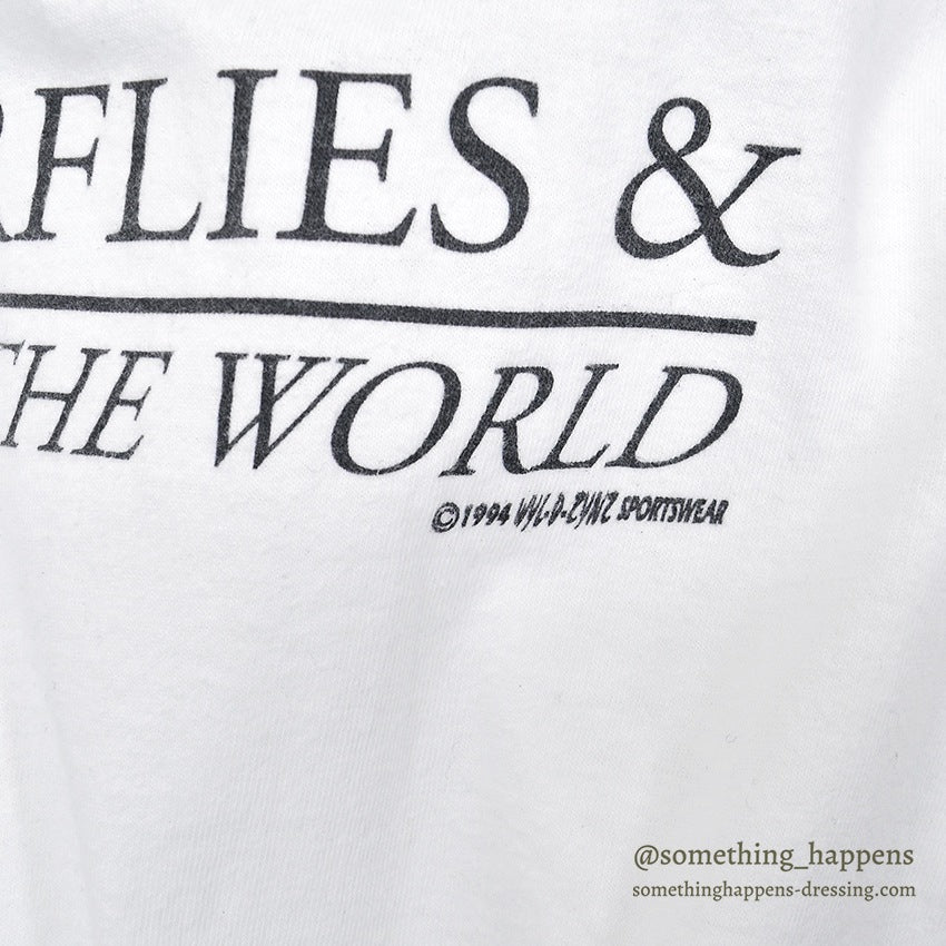 1990's ONEITA BUTTERFLY & MOTH T-SHIRT... LARGE