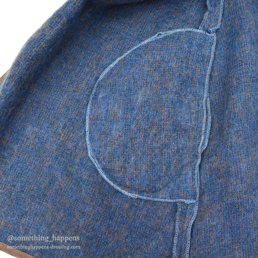 1970's~ BRIGITTE FREED 100% MOHAIR COAT MADE IN NEW YORK... M