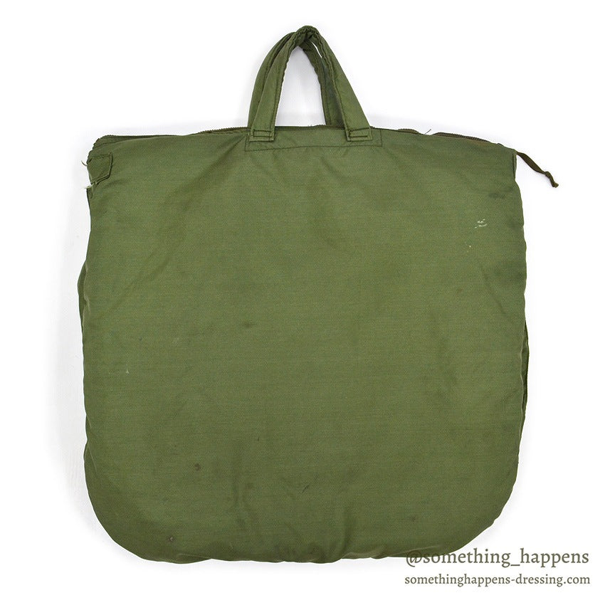 1970's USAF BAG, FLYER'S HELMET PILE LINING...