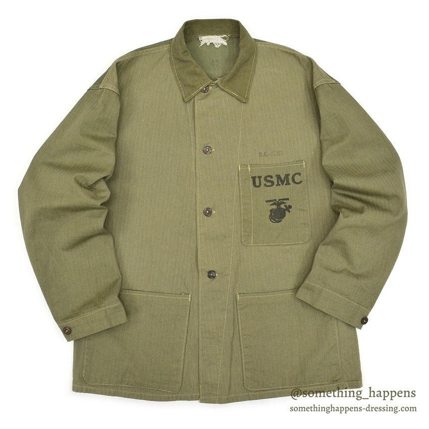 1940's U.S.M.C. P-41 HBT JACKET TWO-TONE MINT ... 42