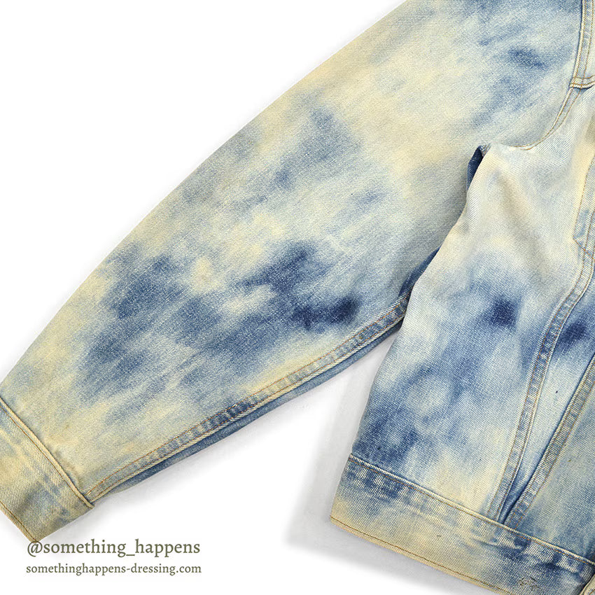 1970's Levi's 70505-0217 BLEACHED DENIM JACKET... 44