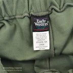 DEADSTOCK EARLY WINTERS FLEECE PANTS SAGE... L