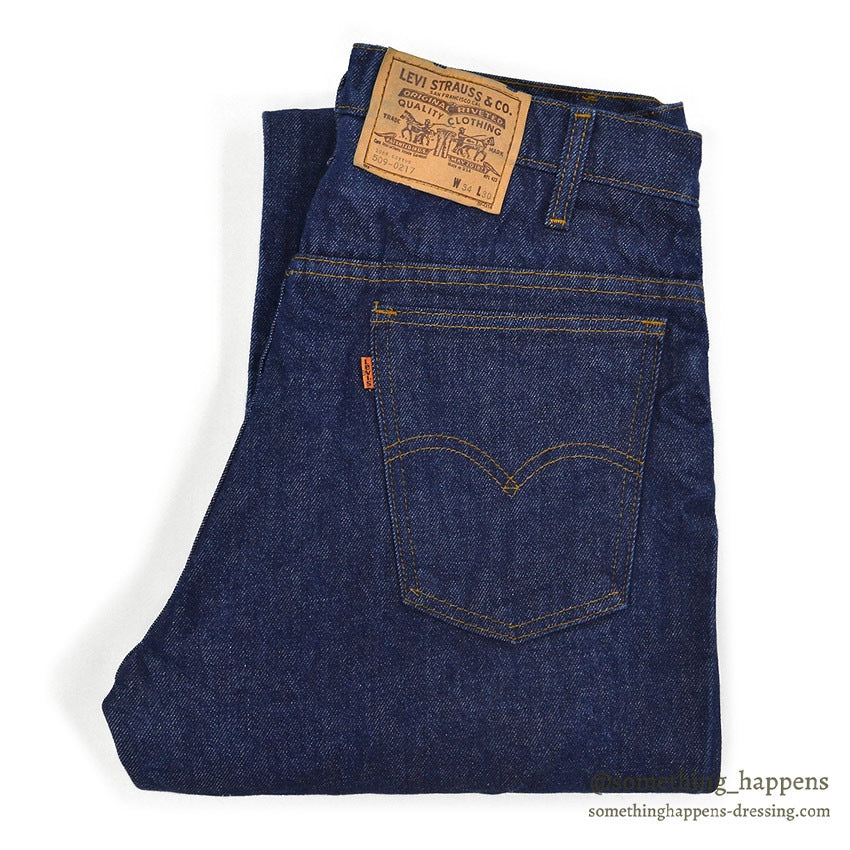 1980's Levi's 509-0217 DENIM PANTS Made in 1986... W34/L30