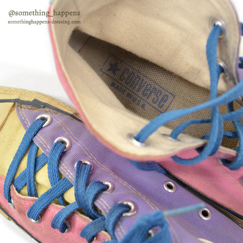 1980's CONVERSE ALL STAR CRAZY PATTERN HI...8