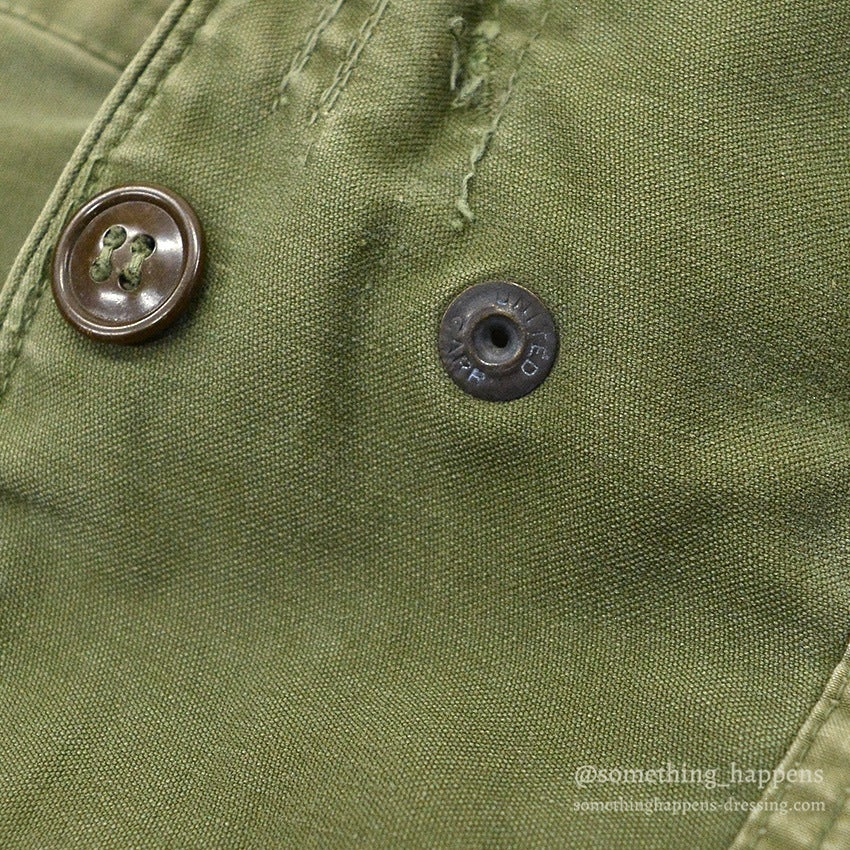 1950's USARMY M-51 HAND PAINTED CAMO FIELD JACKET... MR