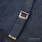 ~1940's AMERICAN RED CROSS DENIM SHOULDER DITTY BAG...