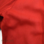 1950's TORNBERG RED RAYON GABARDINE SHIRT RARE SIZE ... XXL