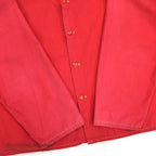 1950's~ JC HIGGINS HUNTING RED COTTON PARKA...