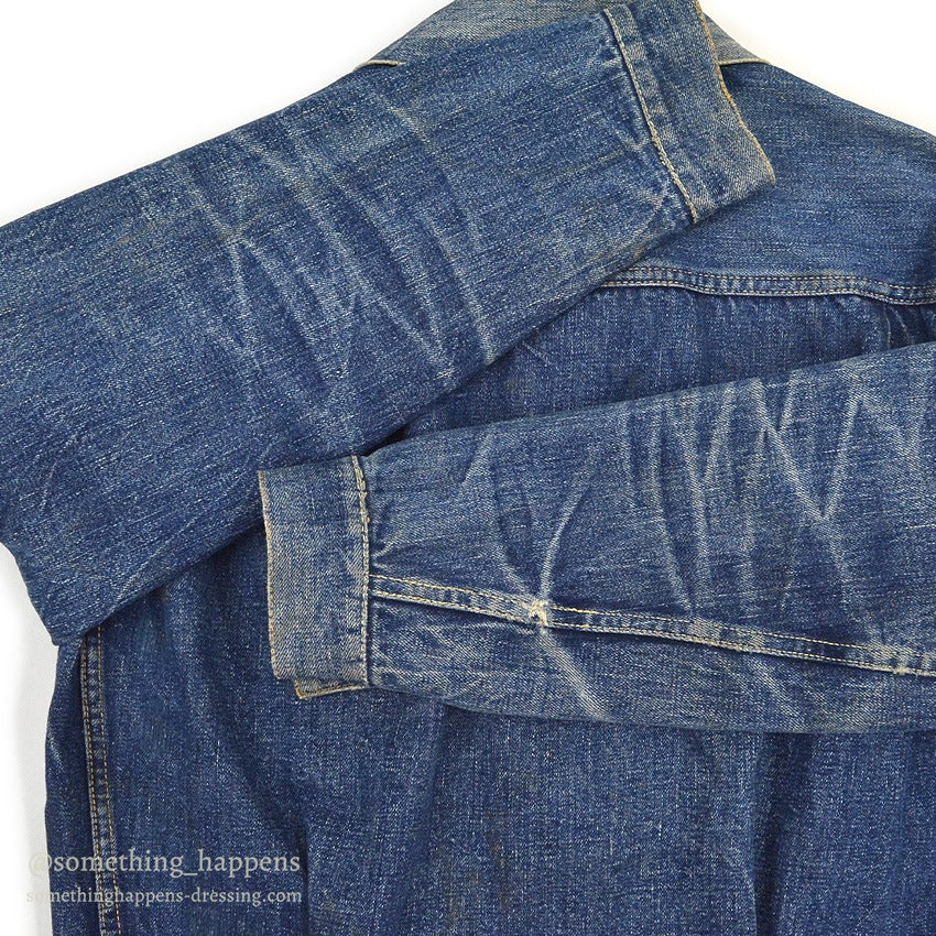 1950's LEVI'S 507XX TYPE2 DENIM JACKET ... Fits like 44