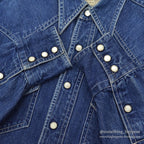 1950's DALL SMITH DENIM DENIM WESTERN SHIRT ...