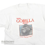 1990's BERKLEY GORILLA BRAID FISHING LINE PRINT T-SHIRT...