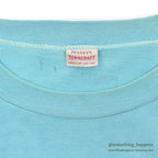 1960's TOWNCRAFT PENNEY'S LIGHT BLUE BLANK T-SHIRT ... MEDIUM