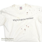 1990's ONEITA APPLE WHY DO PEOPLE LOVE MACINTOSH T-SHIRT... XL
