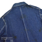 1950's HERCULES DENIM COVERALL GOOD FADED...