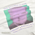 1990's HANES RICHARD NIXON GRAPHIC T-SHIRT... XL