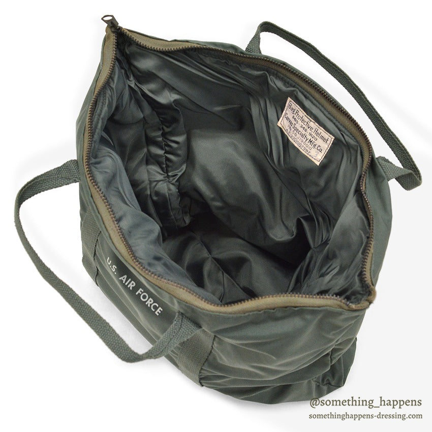 1950's DEADSTOCK U.S.A.F. BAG, PROTECTIVE, HELMET RARE ...