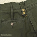 1990's WILLIS & GEIGER BUSH POPLIN SHORTS OLIVE ... W34