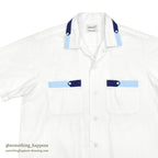 1960's TOWNCRAFT PENNEY'S ALL COTTON S/S SHIRT ... M
