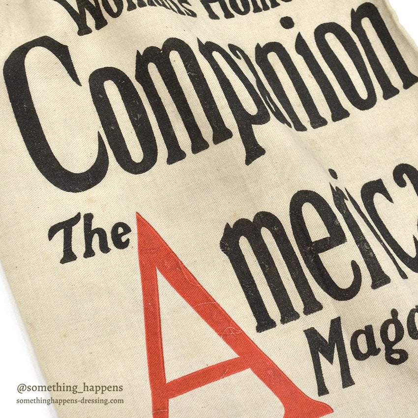 1930's~ COLLIER'S THE NATIONAL WEEKLY MAGAZINE DELIVERY BAG ...