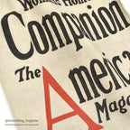 1930's~ COLLIER'S THE NATIONAL WEEKLY MAGAZINE DELIVERY BAG ...